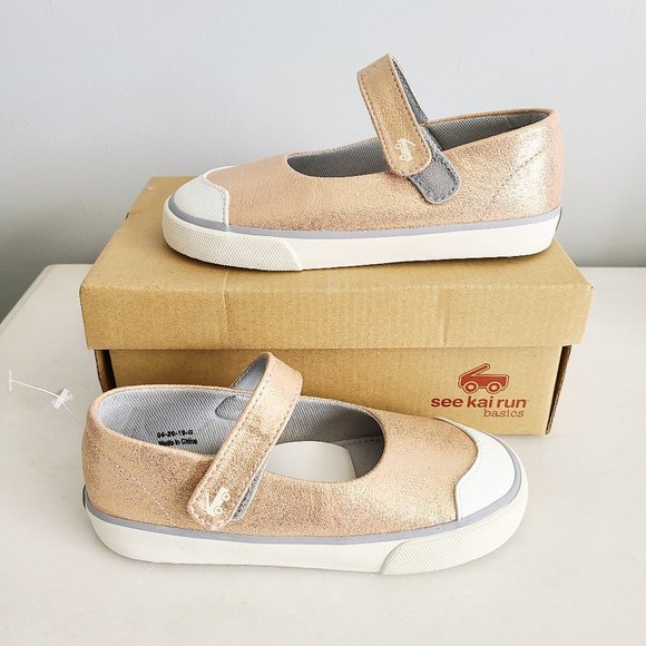 See Kai Run emily mary jane shimmer sneakers